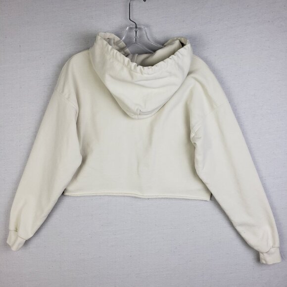 Free People Movement x Upcycle Cropped Hoodie Sweatshirt Boxy Relaxed size XS - Picture 5 of 9